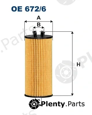 Filtron OE672/6 — Oil Filter