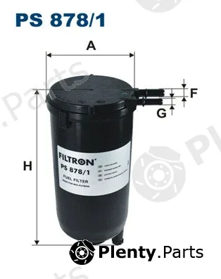 Filtron PS878/1 — Fuel Filter