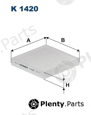 Filtron K1420 — Filter, cabin air