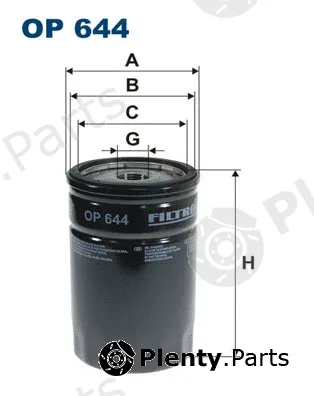 Filtron OP644 — Oil Filter