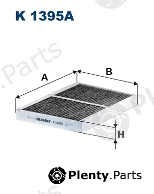 Filtron K1395A — Filter, cabin air