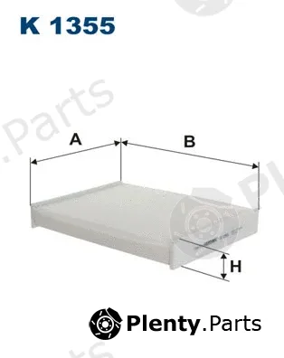 Filtron K1355 — Filter, cabin air