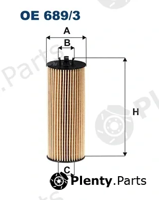 Filtron OE689/3 — Oil Filter
