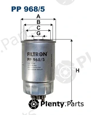 Filtron PP968/5 — Fuel Filter
