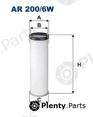 Filtron AR200/6W — Secondary Air Filter
