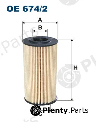 Filtron OE674/2 — Oil Filter
