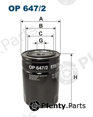 Filtron OP647/2 — Oil Filter