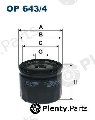 Filtron OP643/4 — Oil Filter