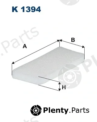 Filtron K1394 — Filter, cabin air
