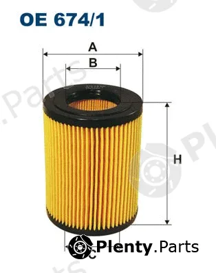 Filtron OE674/1 — Oil Filter