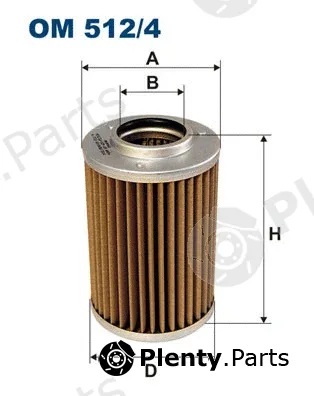 Filtron OM512/4 — Hydraulic Filter, automatic transmission