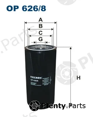 Filtron OP626/8 — Oil Filter