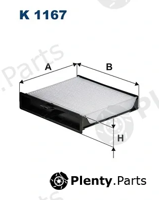 Filtron K1167 — Filter, cabin air