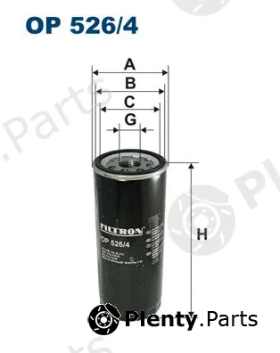 Filtron OP526/4 — Oil Filter
