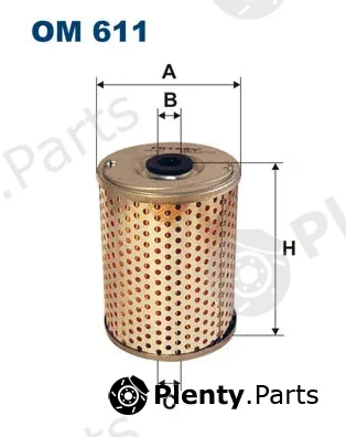 Filtron OM611 — Hydraulic Filter, steering