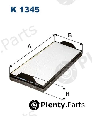 Filtron K1345 — Filter, cabin air