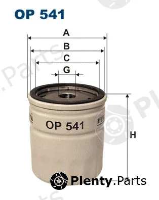 Filtron OP541 — Oil Filter