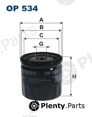 Filtron OP534 — Oil Filter