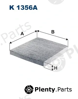 Filtron K1356A — Filter, cabin air