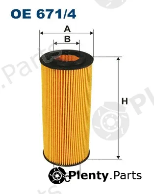 Filtron OE671/4 — Oil Filter
