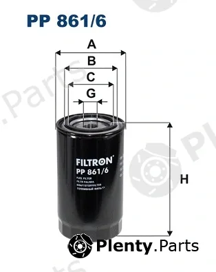 Filtron PP861/6 — Fuel Filter