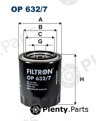 Filtron OP632/7 — Oil Filter