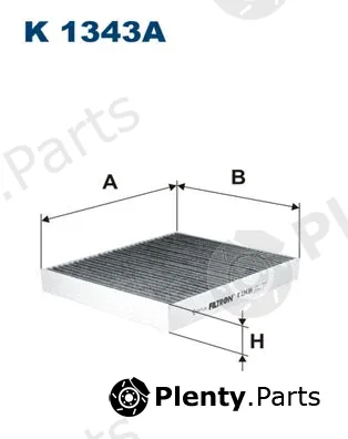 Filtron K1343A — Filter, cabin air