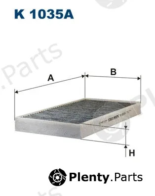 Filtron K1035A — Filter, cabin air
