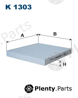 Filtron K1303 — Filter, cabin air