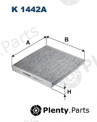 Filtron K1442A — Filter, cabin air