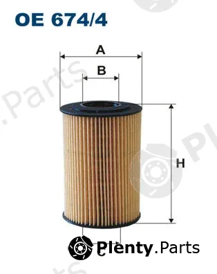 Filtron OE674/4 — Oil Filter