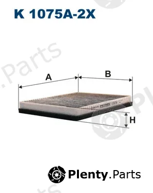 Filtron K1075A-2x — Filter, cabin air
