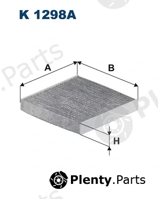 Filtron K1298A — Filter, cabin air