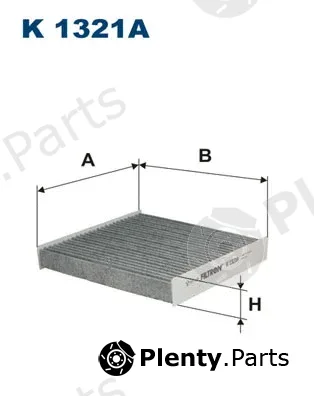 Filtron K1321A — Filter, cabin air