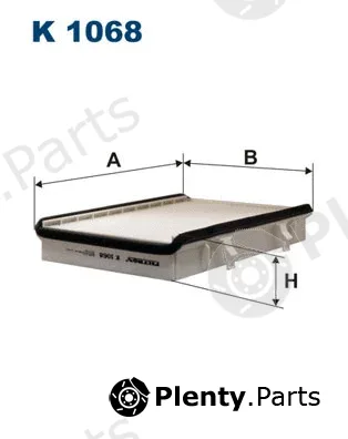 Filtron K1068 — Filter, cabin air