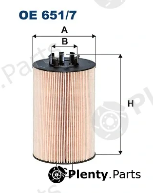 Filtron OE651/7 — Oil Filter