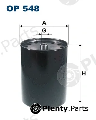 Filtron OP548 — Oil Filter