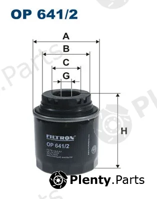 Filtron OP641/2 — Oil Filter