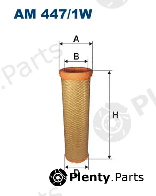 Filtron AM447/1W — Secondary Air Filter