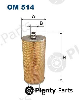 Filtron OM514 — Oil Filter