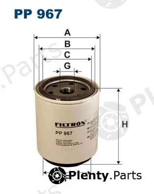 Filtron PP967 — Fuel Filter