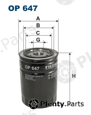 Filtron OP647 — Oil Filter