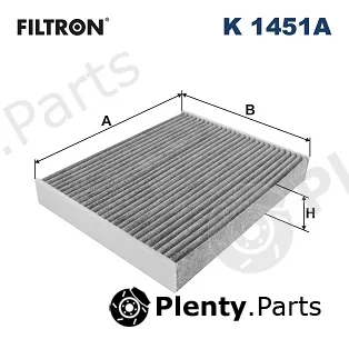 Filtron K1451A — Filter, cabin air