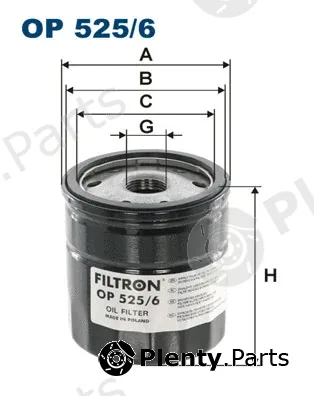 Filtron OP525/6 — Oil Filter