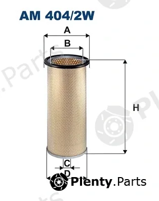 Filtron AM404/2W — Secondary Air Filter