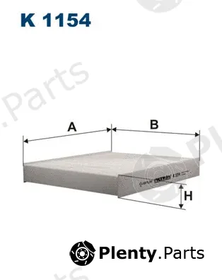 Filtron K1154 — Filter, cabin air