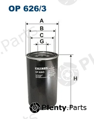 Filtron OP626/3 — Oil Filter