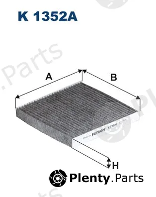Filtron K1352A — Filter, cabin air