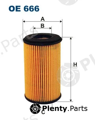 Filtron OE666 — Oil Filter