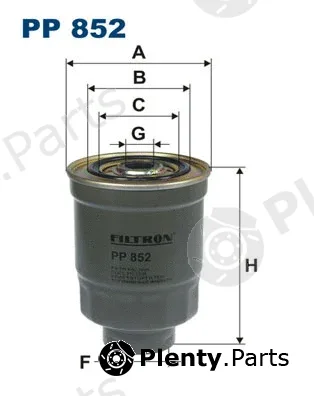 Filtron PP852 — Fuel Filter